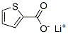 2-チオフェンカルボン酸リチウム 化学構造式