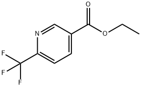 6-(トリフルオロメチル)ニコチン酸エチル 化学構造式