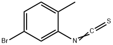 Benzene, 4-bromo-2-isothiocyanato-1-methyl- (9CI) Struktur