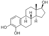 4-ヒドロキシ-17β-エストラジオール 化学構造式