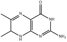 quinonoid-2-amino-4-hydroxy-6,7-dimethyldihydropteridine Struktur