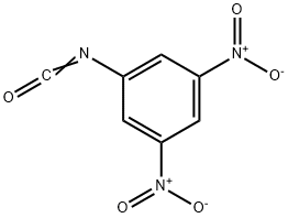 3,5-ジニトロフェニルイソシアナート 化学構造式