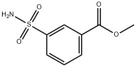 METHYL, 3-AMINOSULFONYL BENZOATE Structure