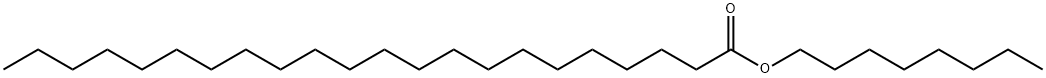ドコサン酸オクチル 化学構造式