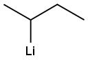 1-リチオ-1-メチルプロパン 化学構造式