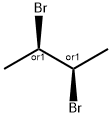 rac-(2R*,3R*)-2,3-ジブロモブタン 化学構造式