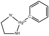 N-(Phenylmercuri)ethylenediamine Structure