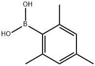2,4,6-三甲基苯硼酸,5980-97-2,结构式