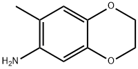 1,4-Benzodioxin-6-aMine, 2,3-dihydro-7-Methyl- Structure