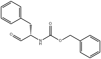 CBZ-L-PHENYLALANINAL Structure
