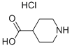 4-哌啶甲酸盐酸盐,5984-56-5,结构式