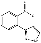 3-(2-硝基苯基) -1H-吡唑, 59844-05-2, 结构式