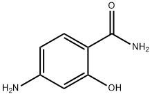 4-アミノ-2-ヒドロキシベンズアミド 化学構造式