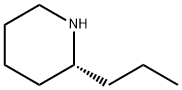 (R)-2-PROPYLPIPERIDINE 化学構造式