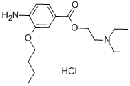 2-(Diethylamino)ethyl-4-amino-3-butoxybenzoathydrochlorid