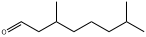 3,7-dimethyloctanal  Struktur