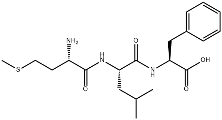 MET-LEU-PHE ACETATE SALT Structure