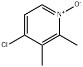 4-クロロ-2,3-リチジンN-オキシド 塩化物 化学構造式