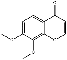 4H-1-Benzopyran-4-one, 7,8-diMethoxy- 化学構造式