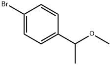 1-(4-bromophenyl)ethyl methyl ether Structure