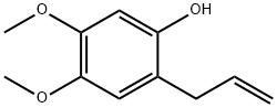 4,5-Dimethoxy-2-(2-propenyl)phenol Structure