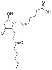 13,14-DIHYDRO-15-KETO PROSTAGLANDIN D2,59894-07-4,结构式