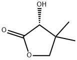 二氢-3-羟基-4,4-二甲基-2(3H)呋喃酮,599-04-2,结构式