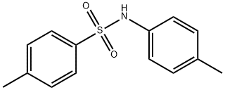 N-(p-tolyl)-p-toluenesulphonamide Structure