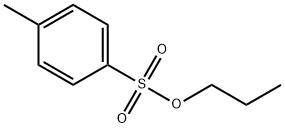 对甲苯磺酸正丙酯,599-91-7,结构式