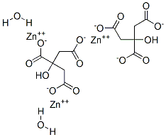 柠檬酸锌(二水合物), 5990-32-9, 结构式