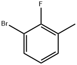 3-ブロモ-2-フルオロトルエン 化学構造式