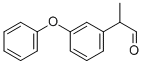 A-METHYL-3-PHENOXYBENZENEACETALDEHYDE Struktur