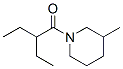 Piperidine, 1-(2-ethyl-1-oxobutyl)-3-methyl- (9CI),599163-72-1,结构式