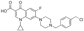 599171-74-1 3-Quinolinecarboxylic acid, 7-[4-[[4-(chloroMethyl)phenyl]Methyl]-1-piperazinyl]-1-cyclopropyl-6-fluoro-1,4-dihydro-4-oxo-