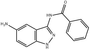 Benzamide, N-(5-amino-1H-indazol-3-yl)- (9CI),599183-42-3,结构式
