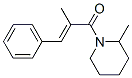 Piperidine, 2-methyl-1-(2-methyl-1-oxo-3-phenyl-2-propenyl)- (9CI),599188-23-5,结构式