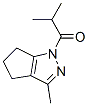 Cyclopentapyrazole, 1,4,5,6-tetrahydro-3-methyl-1-(2-methyl-1-oxopropyl)- (9CI),599199-50-5,结构式
