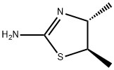 2-Thiazolamine,4,5-dihydro-4,5-dimethyl-,(4R,5R)-(9CI),599206-31-2,结构式