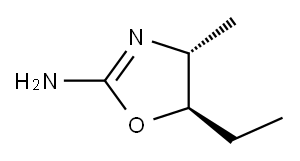 2-Oxazolamine,5-ethyl-4,5-dihydro-4-methyl-,(4R,5R)-(9CI) Structure