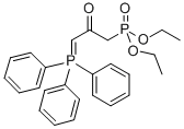 DIETHYL [2-OXO-3-(TRIPHENYLPHOSPHORANYLIDENE)PROPYL]PHOSPHONATE Structure
