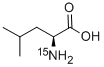 L-亮氨酸-15N, 59935-31-8, 结构式