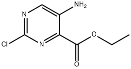 ethyl 5-aMino-2-chloropyriMidine-4-carboxylate Struktur