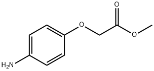 (4-アミノフェノキシ)酢酸メチル 化学構造式