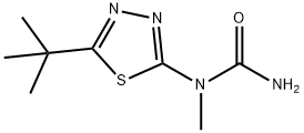 Urea, N-5-(1,1-dimethylethyl)-1,3,4-thiadiazol-2-yl-N-methyl- Structure