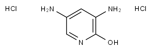 3,5-DIAMINOPYRIDIN-2-OL DIHYDROGENCHLORIDE Structure