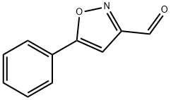 5-苯基异恶唑-3-甲醛, 59985-82-9, 结构式