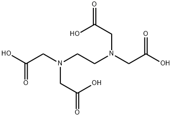 乙二胺四乙酸,60-00-4,结构式