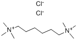 氯化六甲双铵,60-25-3,结构式