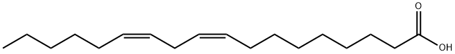 Linoleic acid Struktur