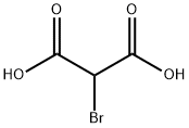2-ブロモマロン酸 化学構造式